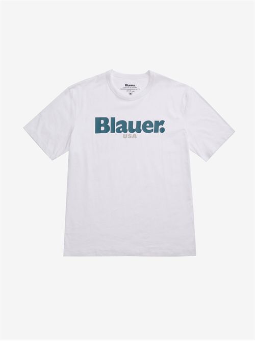 t-shirt man white BLAUER | 25SBLUH02192004547/100